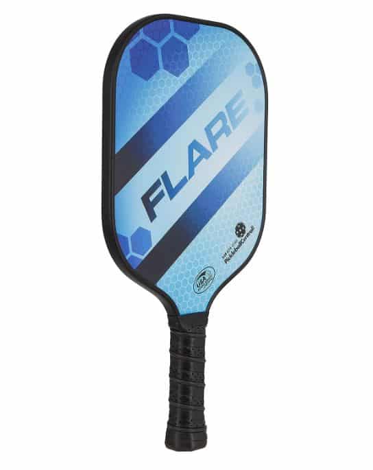 edgeless spin paddle for pickleball players