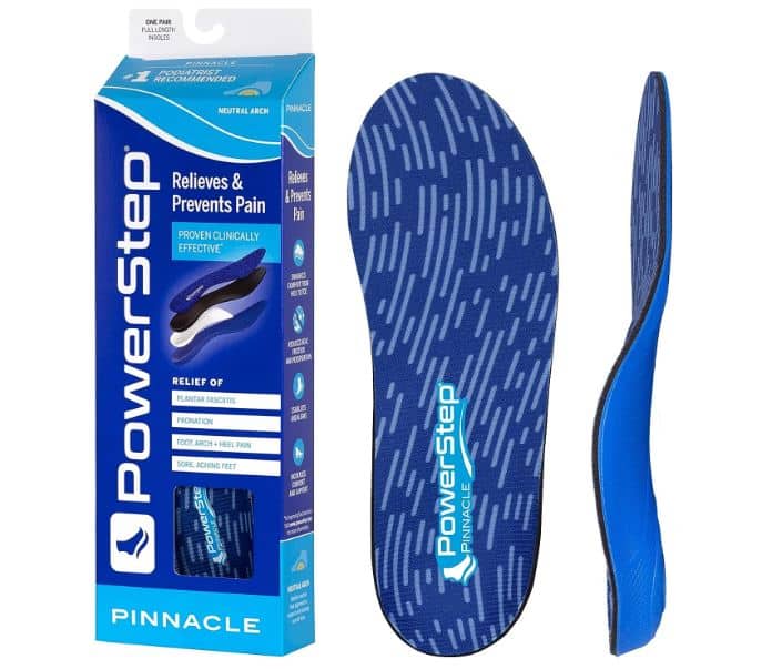 Supportive shoe inserts for pickleball